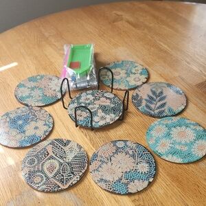 Diamond Art Coaster Set(DIY)